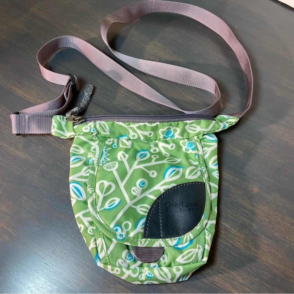 Overland Equipment Floral Crossbody / Travel Pouch